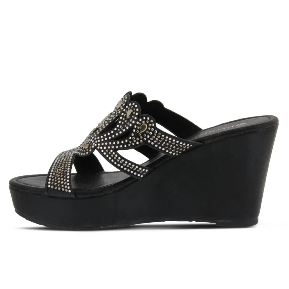 Spring Step Shoes Women's Crystal Slide Sandals