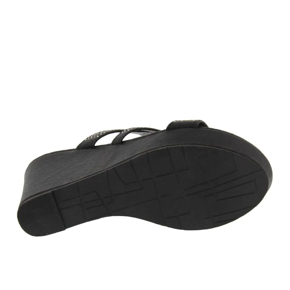 Spring Step Shoes Women's Crystal Slide Sandals