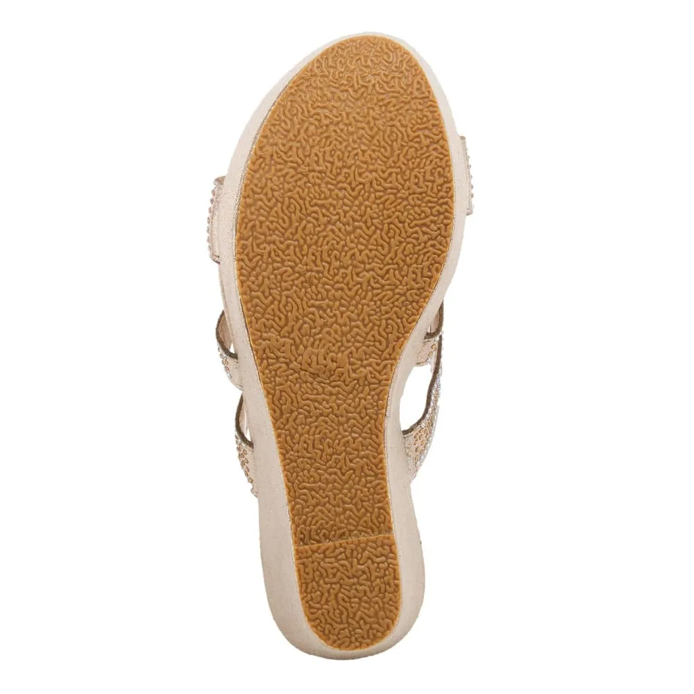 Spring Step Shoes Women's Crystal Slide Sandals