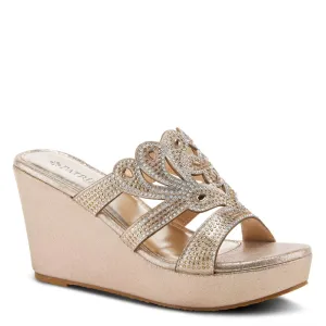 Spring Step Shoes Women's Crystal Slide Sandals