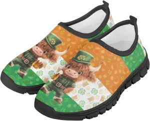 St. Patrick's Day Shoes Boys Slip On Tennis Shoes Kids Running Shoes