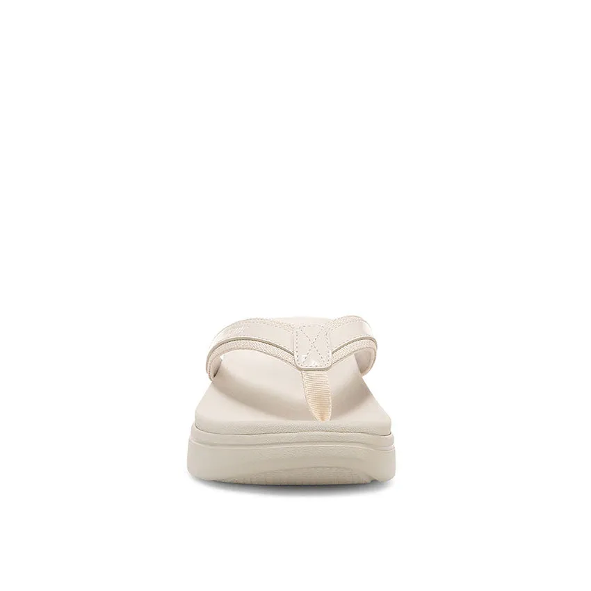 Sunrise High Tide II Women's Wedge Sandals - Cream