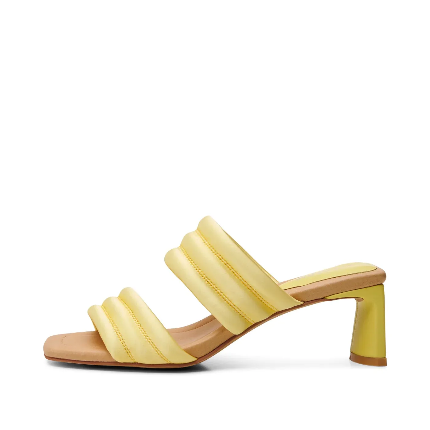 Sylvi Heel (Butter Satin)