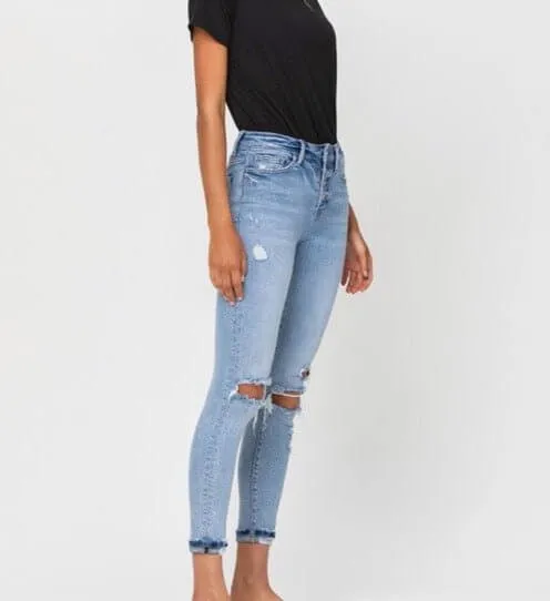 The Jill Jeans: High Rise Stretchy Skinny Jeans