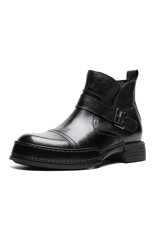 Veltique Sleek Slide Dress Boots