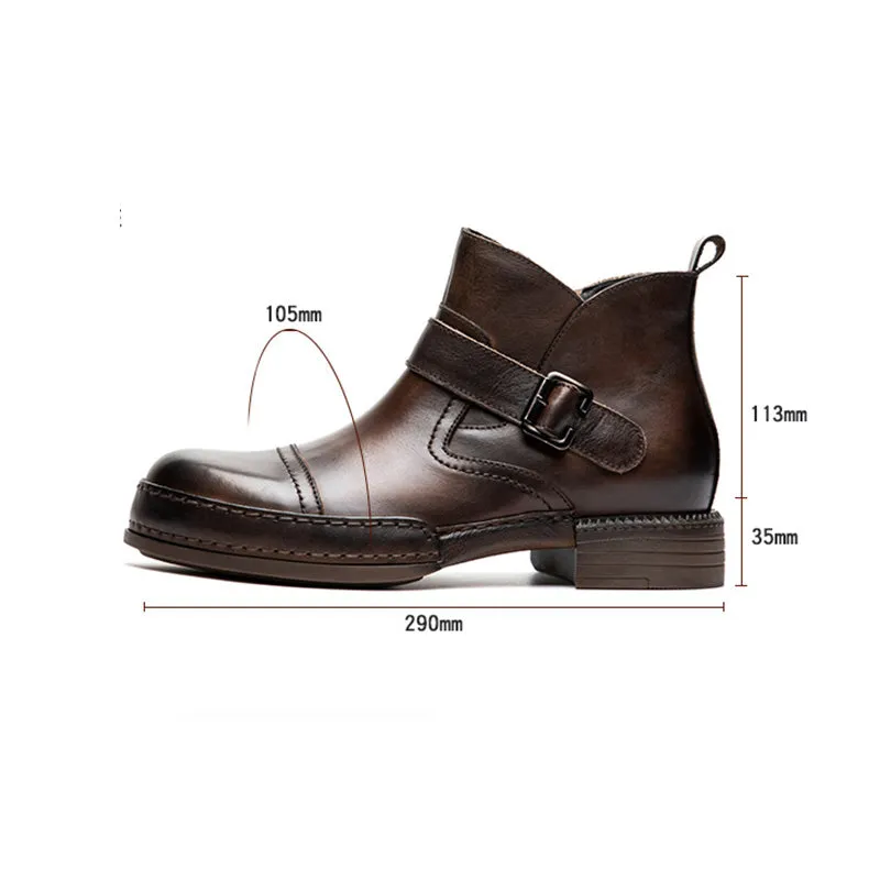 Veltique Sleek Slide Dress Boots