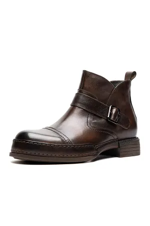 Veltique Sleek Slide Dress Boots