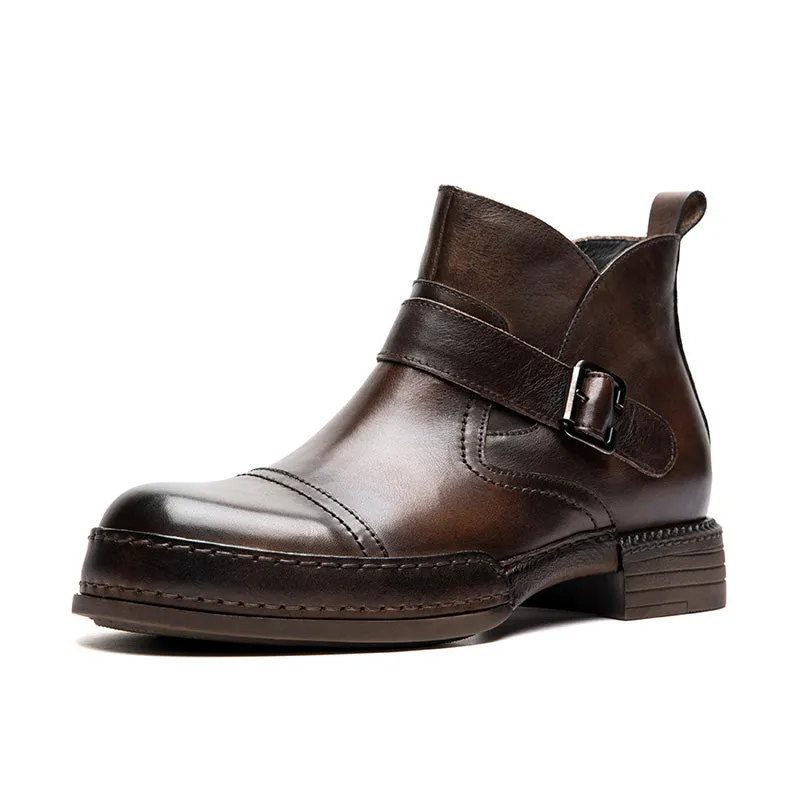 Veltique Sleek Slide Dress Boots