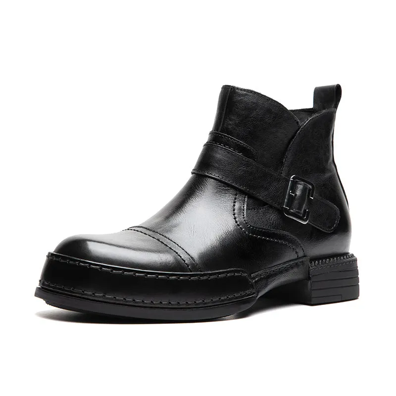 Veltique Sleek Slide Dress Boots