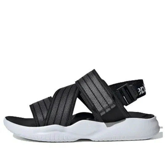 (WMNS) Adidas 90s Sandal Velcro Casual Sandals 'Black Grey White' -  EG7647