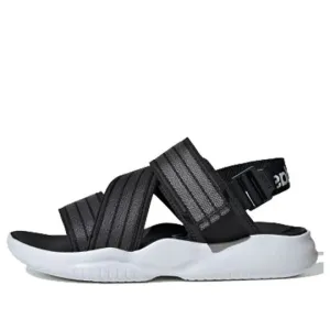 (WMNS) Adidas 90s Sandal Velcro Casual Sandals 'Black Grey White' -  EG7647