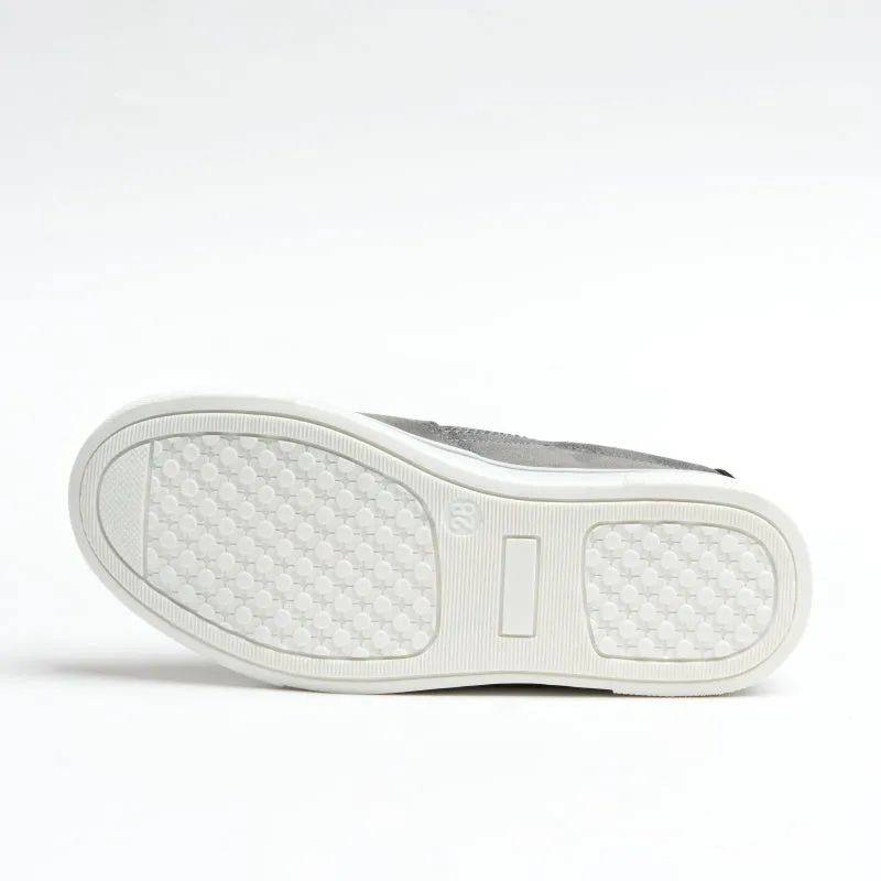 Wojtyłko Boys' Beige Leather Sneakers | 5A60921-BE