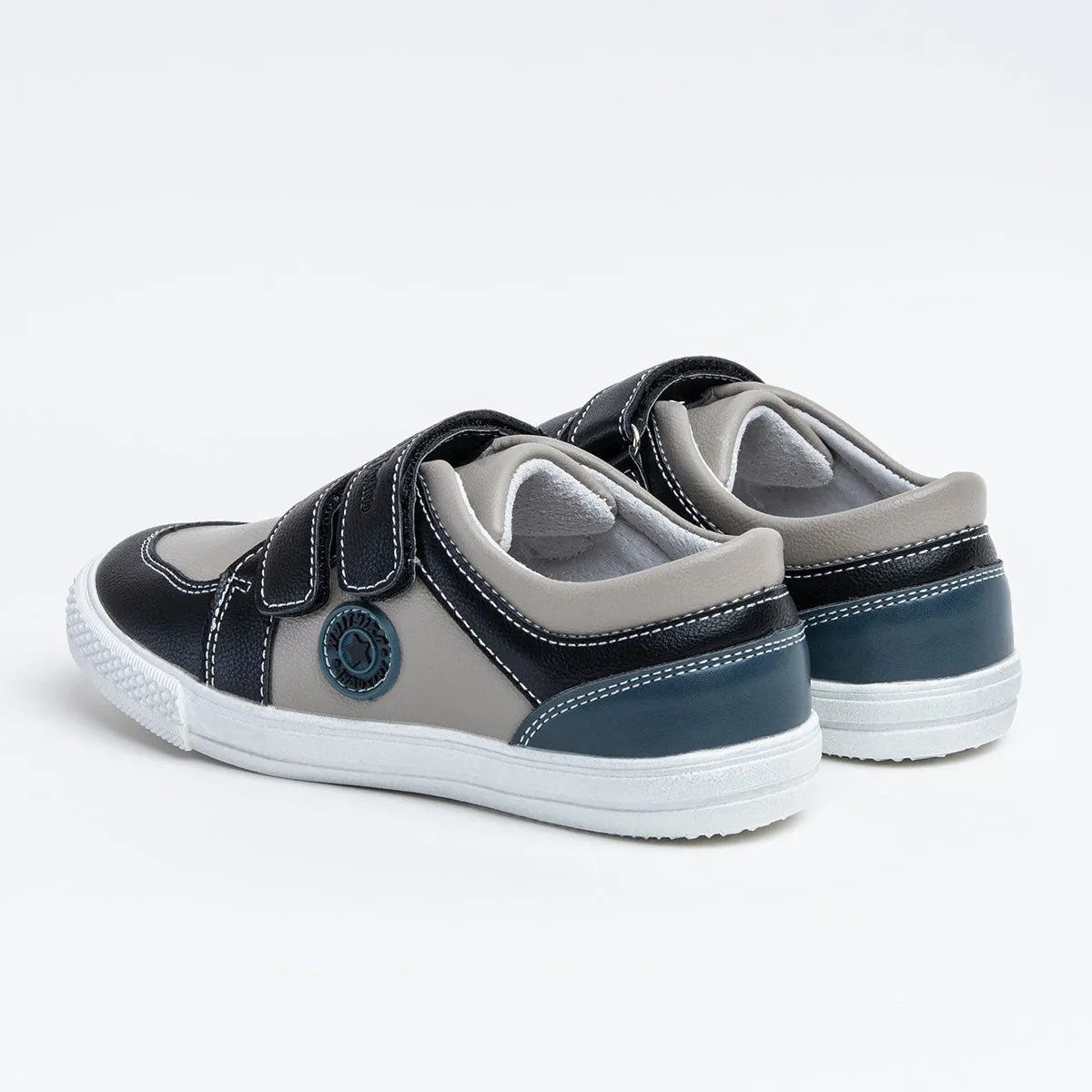 Wojtyłko Boys' Beige Leather Sneakers | 5A60921-BE