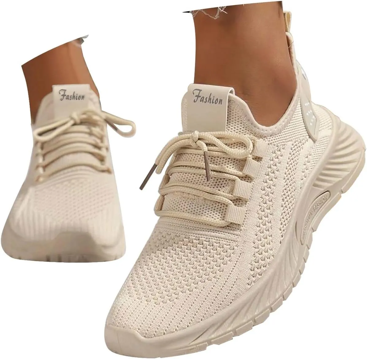 Womens Athletic Shoes Casual Lace Up Platform Sneakers for Women Comfortable Walking Shoes Women Fashion Tennis Shoes