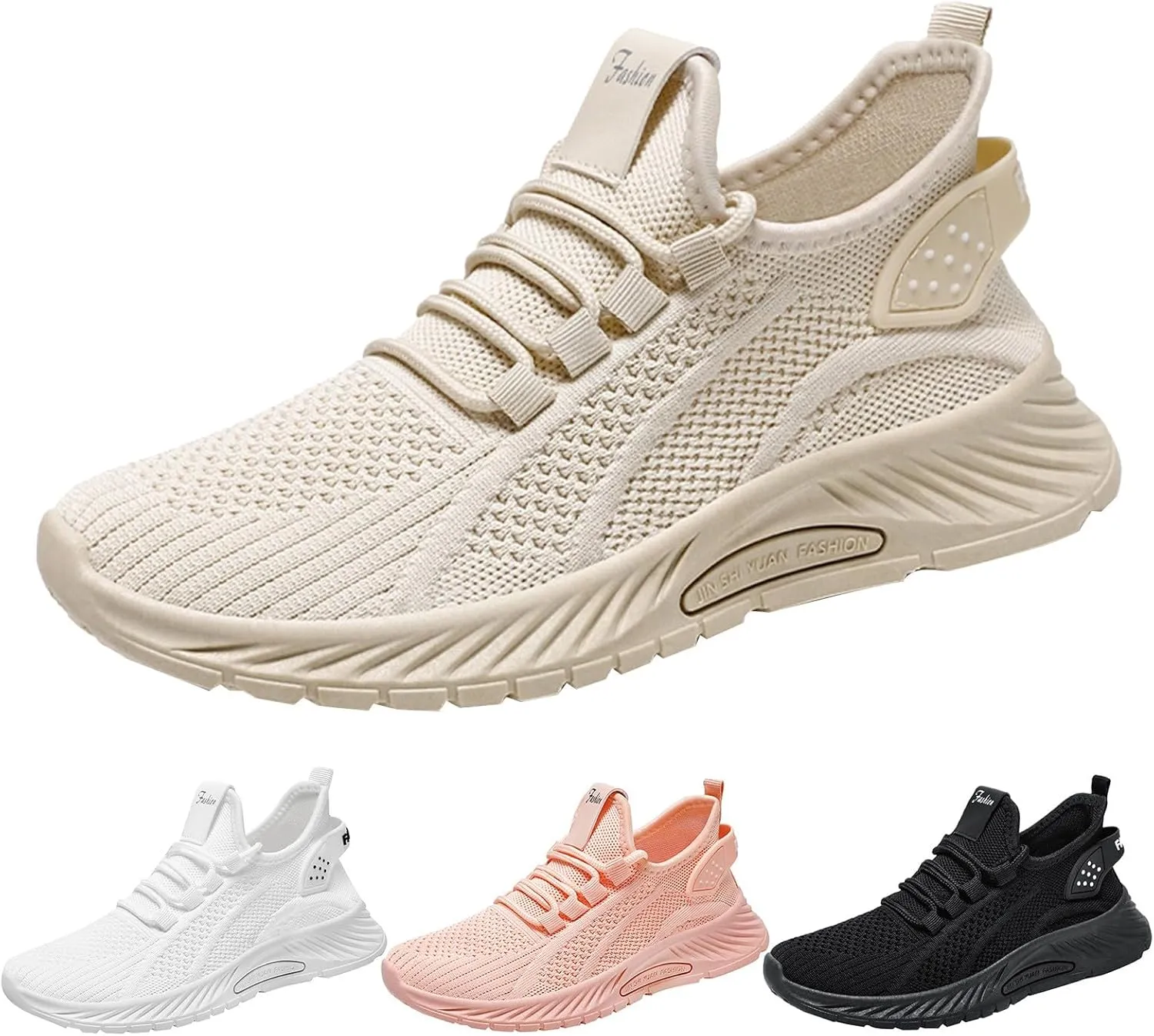 Womens Athletic Shoes Casual Lace Up Platform Sneakers for Women Comfortable Walking Shoes Women Fashion Tennis Shoes